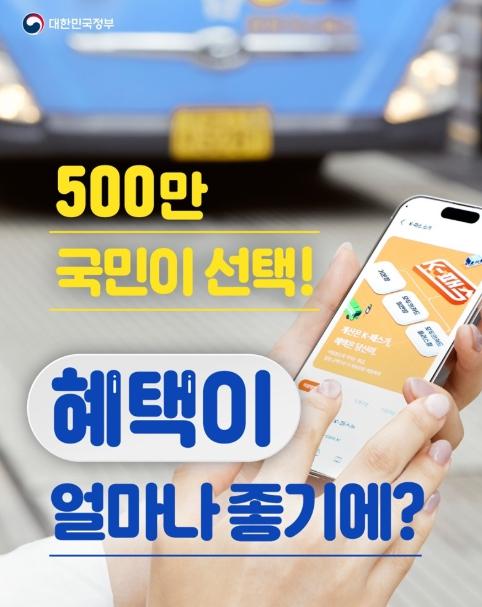 문화체육관광부, '모두의카드' 500만 국민이 선택! 혜택이 얼마나 좋기에?